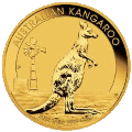 Australian Kangaroo 0.25 oz obverse