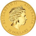 Australian Kangaroo 0.25 oz reverse