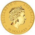 Australian Kangaroo 0.5 oz reverse