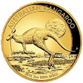 Australian Kangaroo 2 oz obverse