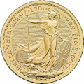 Britannia 0.1 oz obverse