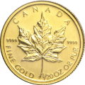 Canadian Maple Leaf 0.05 oz obverse