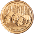 Chinese Panda 0.05 oz obverse