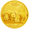 Chinese Panda 0.25 oz obverse