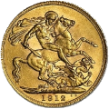 Sovereign 0.2354 oz reverse